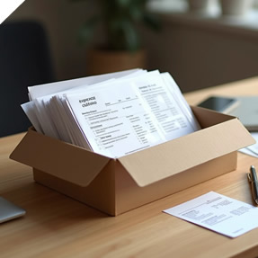 Business expenses and tax claims concepts